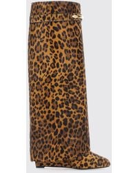 Givenchy - High Heeled Boots Leather Calf - Lyst