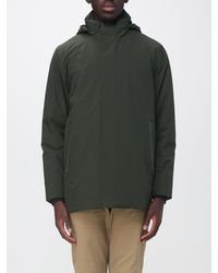 Save The Duck - Short Waterproof Polyester Parka With Hood And Concealed Closure - Lyst