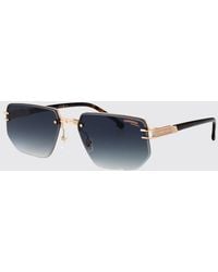 Carrera - Rectangular Aviator Metal Sunglasses With Gradient Lenses - Lyst