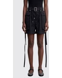 McQueen - Cotton Cargo Shorts - Lyst