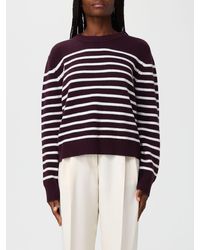 Roberto Collina - Maglia Di Lana A Righe - Lyst