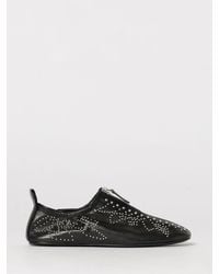Chloé - Chlo&Eacute Susanna Leather Ballerinas With Studs - Lyst