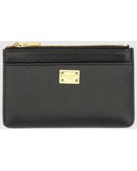 Dolce & Gabbana - Dolce &Amp Gabbana Leather Credit Card Holder - Lyst