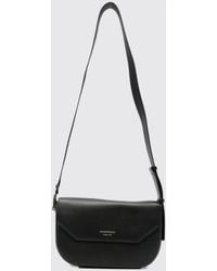 Emporio Armani - 1981 Small Bovine Leather Crossbody Bag With Flap Closure - Lyst