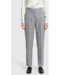 Remain - Slim Fit Viscose Blend Trousers - Lyst