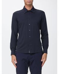 Save The Duck - Casual Stretch Technical Fabric Shirt With French Collar By - Lyst