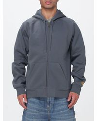 Carhartt - Relaxed Fit Cotton Zip-Up Hoodie With Drawstring And Welt Pockets - Lyst
