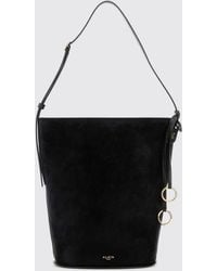 Alaïa - Hip Suede Bag - Lyst