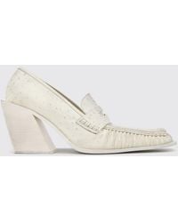 CAMPERLAB - Escandalo Smooth Leather Loafers With Square Toe - Lyst