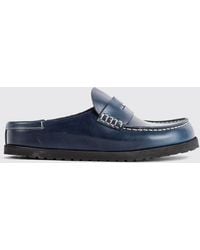 Birkenstock - 1774 Naples Smooth Leather Low-Heeled Mules - Lyst