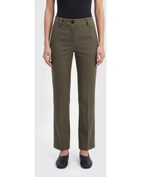 Brunello Cucinelli - Straight Cotton Trousers - Lyst