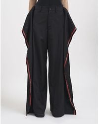 Junya Watanabe - Asymmetrical High-Waisted Wide-Leg Trousers - Lyst