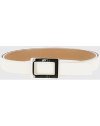 Roger Vivier - Belle Vivier Leather Belt - Lyst
