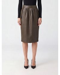 Stella McCartney - High-Waisted Midi Pencil Skirt - Lyst