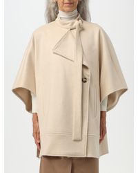 Max Mara - Wool Cape - Lyst
