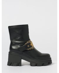 Versace Jeans Couture - Flat Ankle Boots - Lyst