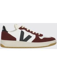 Veja - V-10 Suede Low-Top Sneakers - Lyst