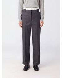 Rohe - Double-Layer Straight-Leg Virgin Wool Tailored Trousers - Lyst