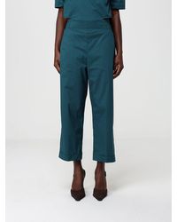 Liviana Conti - Claude Cotton Blend Cropped Fit Trousers - Lyst