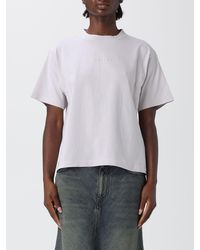 Balenciaga - Cotton T-Shirts With Back Logo - Lyst