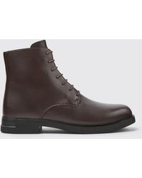 Camper - Iman Leather Ankle Boots - Lyst