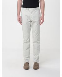 Mason's - Cotton Stretch Chino Trousers - Lyst