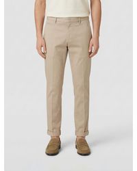Dondup - Stretch Cotton Chino Trousers - Lyst