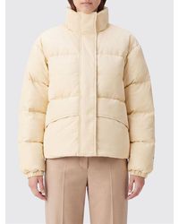 Jil Sander - Short Quilted Nylon Puffer Jacket With High Collar - Lyst