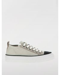 Brunello Cucinelli - Cotton Sneakers - Lyst