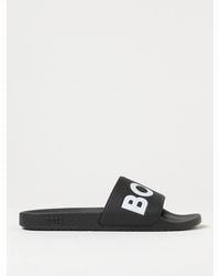 BOSS - Rubber Sliders With Logo Print - Lyst