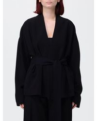 Alberta Ferretti - Short V-Neck Robe Jacket - Lyst