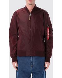 Alpha Industries - Nylon Bomber Jacket - Lyst