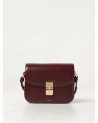 A.P.C. - Grace Ledertasche - Lyst