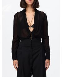 Elisabetta Franchi - Bodysuit Shirt - Lyst