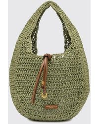 Gianni Chiarini - Nefeli Crochet Raffia Bag - Lyst