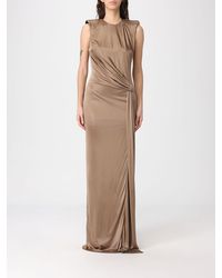 Elisabetta Franchi - Long Jersey Dress - Lyst