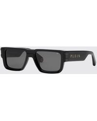 Philipp Plein - Eagle Aviator Acetate Sunglasses With Lettering Logo - Lyst