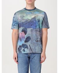 Paul Smith - T-shirt in cotone con stampa all over - Lyst