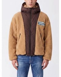 DSquared² - Reversible Bicolor Sherpa Hooded Jacket - Lyst