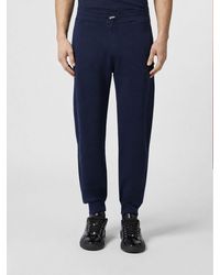 Billionaire - Cotton Jogging Pants With Elasticated Cuffs And Drawstring - Lyst
