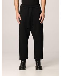 N°21 - N ° 21 Cotton Pants With Logo - Lyst