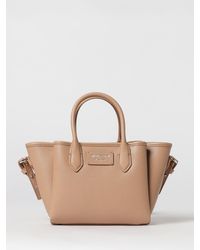 Emporio Armani - Grained Faux Leather Shoulder Bag - Lyst