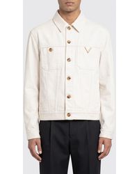 Valentino - Vlogo Denim Jacket - Lyst