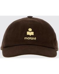 Isabel Marant - Tomas Cotton Baseball Cap With Embroidered Logo - Lyst