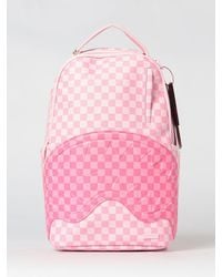Sprayground - Sip Patch Saffiano Coated Cotton Backpack - Lyst