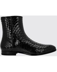 Philipp Plein - Python Print Boots Lo-Heels Mid - Lyst