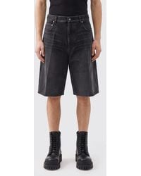 Balenciaga - 5-Pocket Regular Fit Cotton Denim Shorts - Lyst
