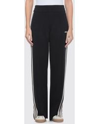 Autry - Wool And Cashmere Knit Jogging Trousers With A High-Rise Drawstring Waist - Lyst