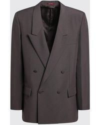 Gucci - Double-breasted Jacket In Technical Panama - Lyst