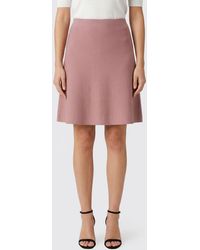 Roberto Collina - Mini-Jupe En Viscose - Lyst
